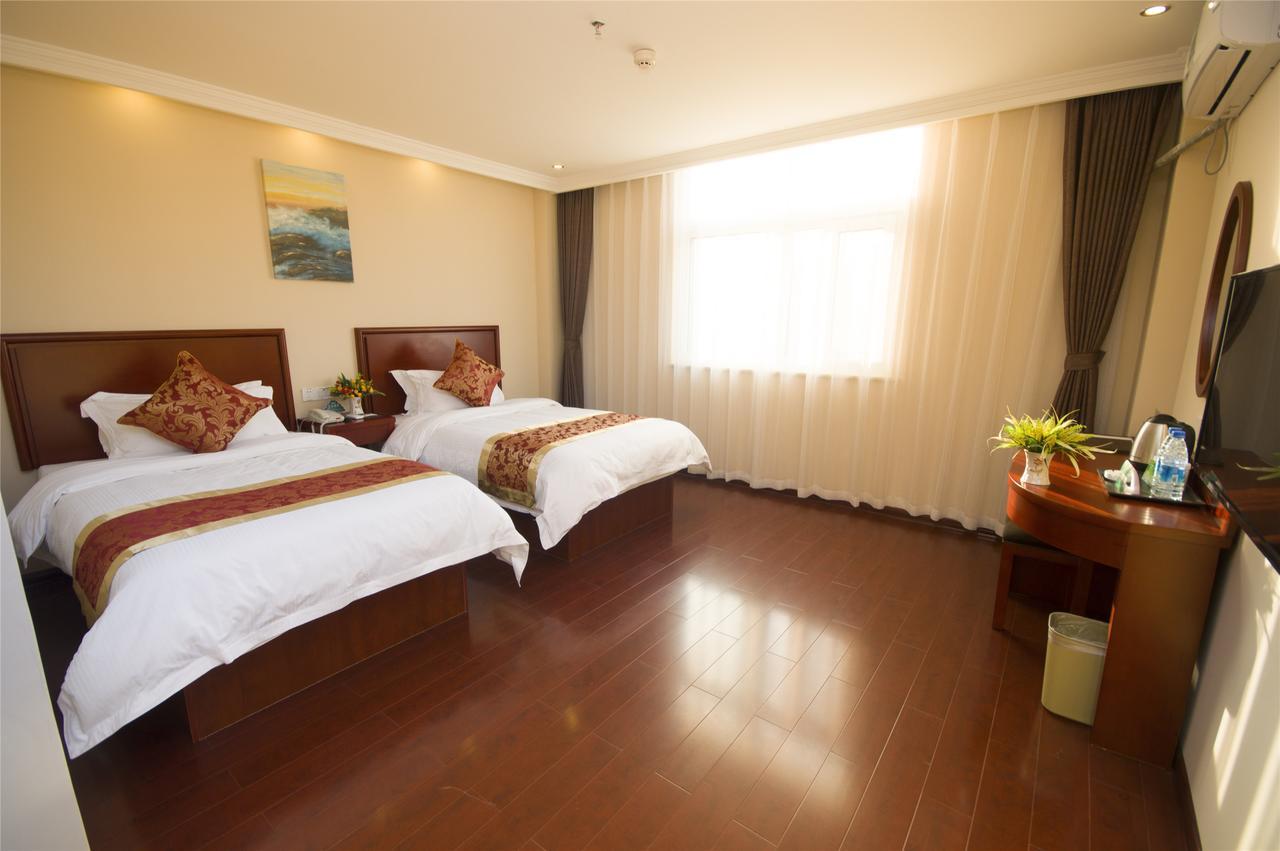 Greentree Inn Shandong Qingdao Development District Sdust Express Hotel Bagian luar foto