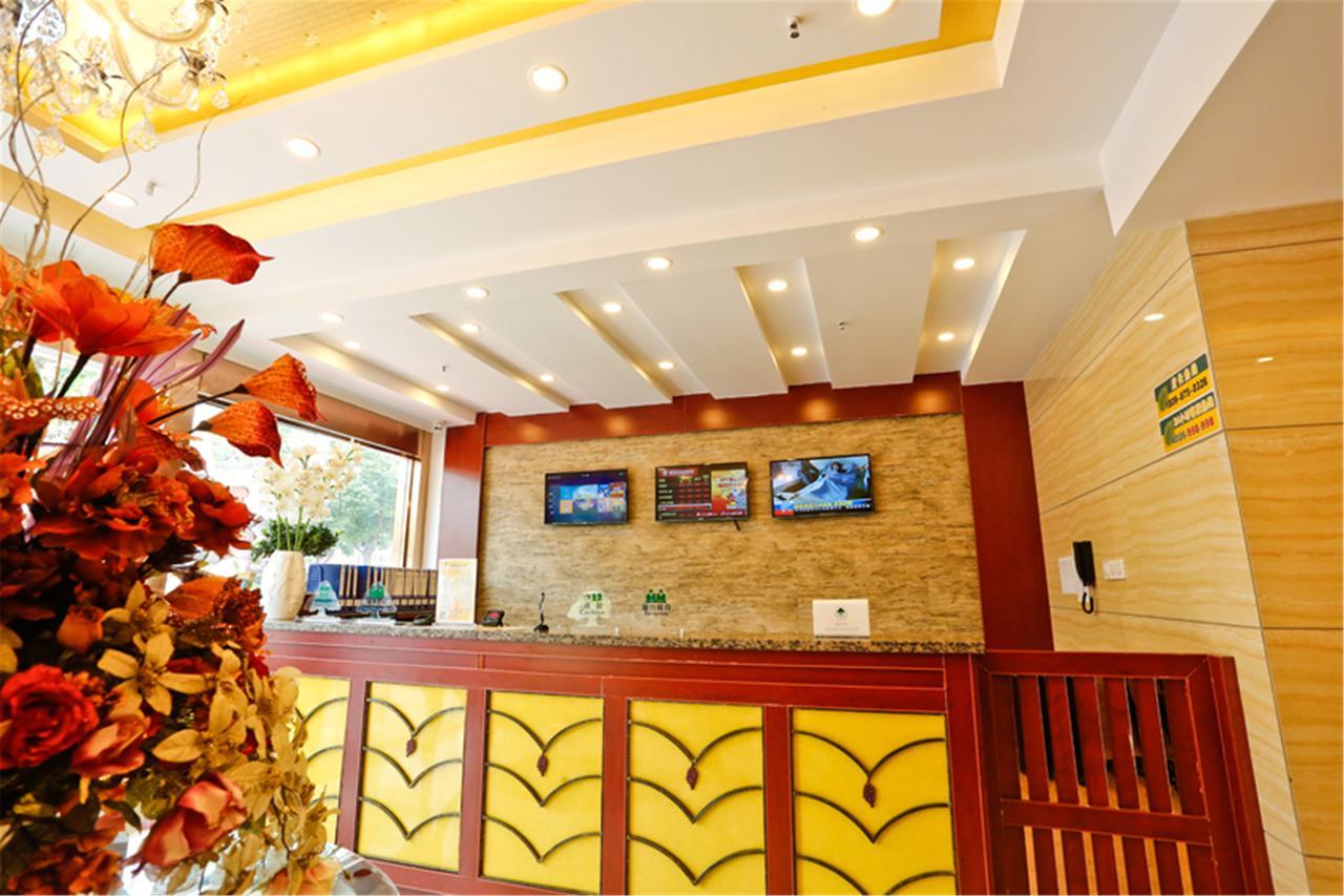 Greentree Inn Shandong Qingdao Development District Sdust Express Hotel Bagian luar foto